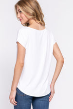 Load image into Gallery viewer, DOLMAN SLEEVE RIBBED TOP
