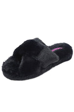 Load image into Gallery viewer, CRISS CROSS PLUSH SLIPPER
