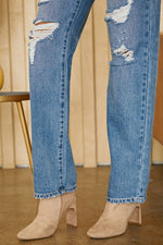 Load image into Gallery viewer, 90&#39;S HIGH RISE BAGGY DENIM
